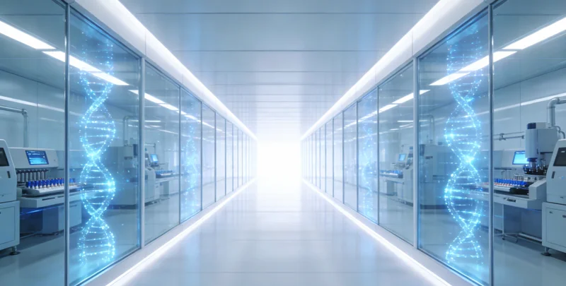 医护人员正在为受检者进行鼻咽拭