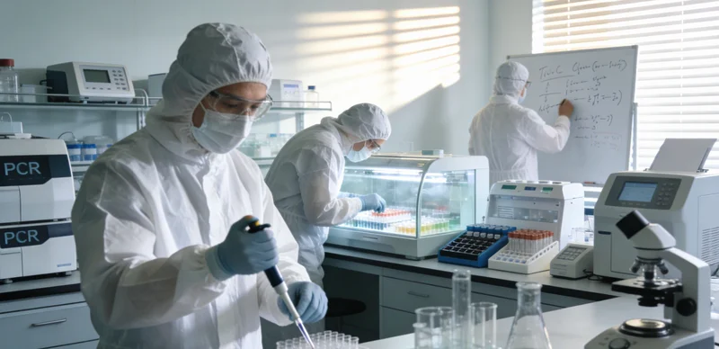 不同类型的检测机构内部环境对比