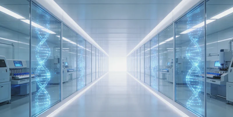 专业人员上门进行生物样本采集