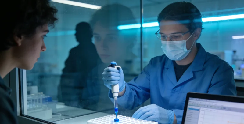 专业咨询师为咸阳市民解读基因检测报告