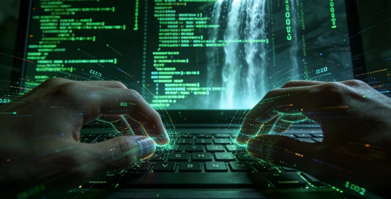 专业人员正在分析基因检测数据报