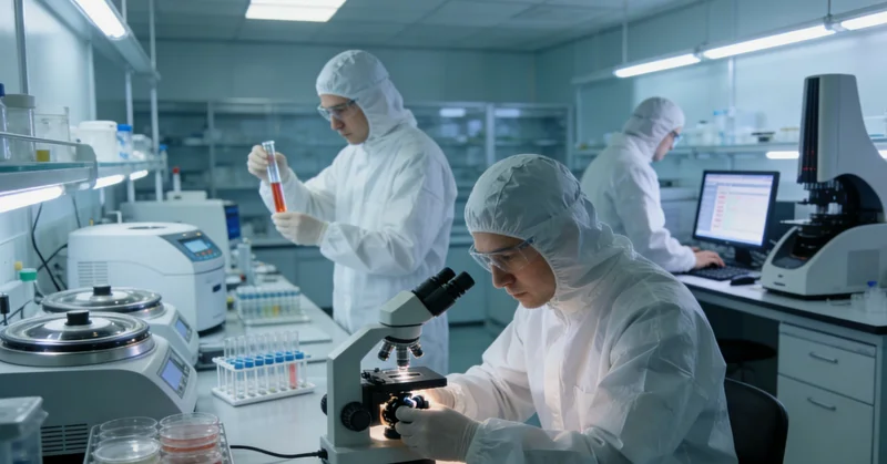 专业分子诊断实验室进行基因检测