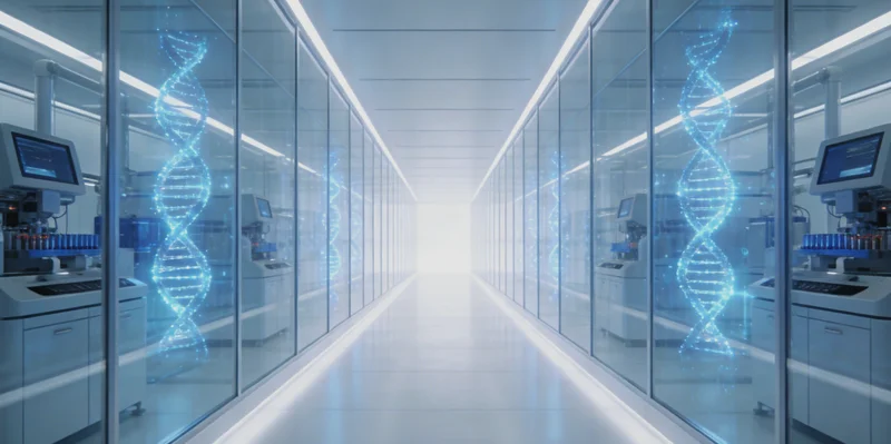 在明亮舒适的采样点,护士正在为