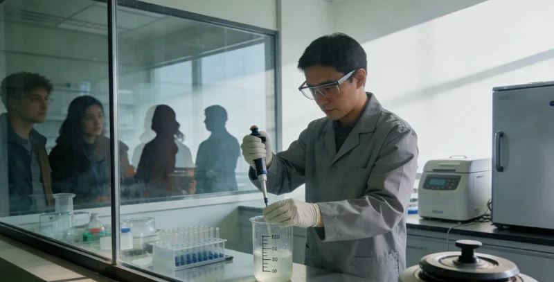 宁德医院肿瘤科医生正在解读检测报告