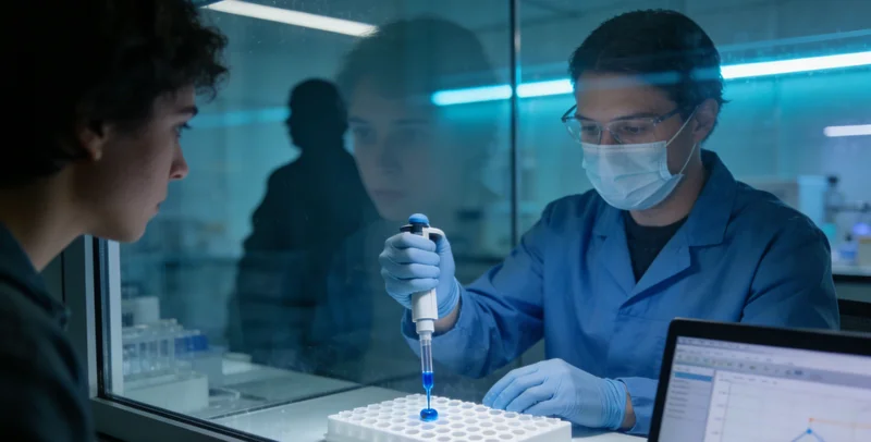 专业人员为患者家属详细解读基因检测报告