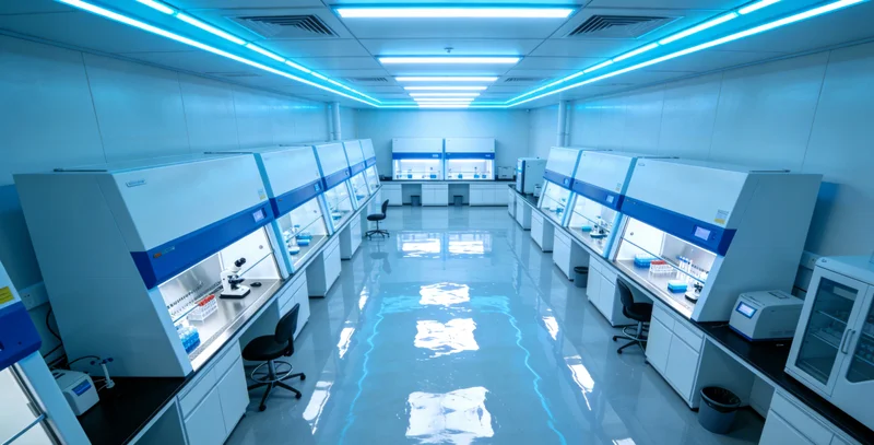 专业实验室内技术人员正在进行H