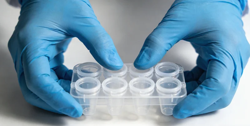 专业基因检测实验室场景