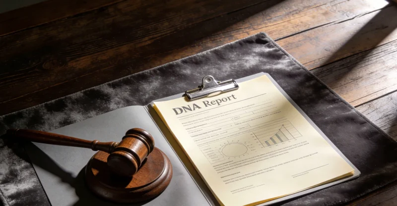 一份清晰的真菌基因检测报告特写