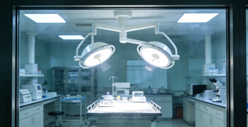 专业实验室技术人员正在进行PC