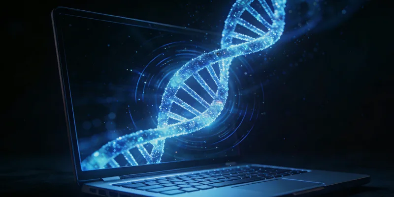 肠癌基因检测的便捷采样工具包示意图