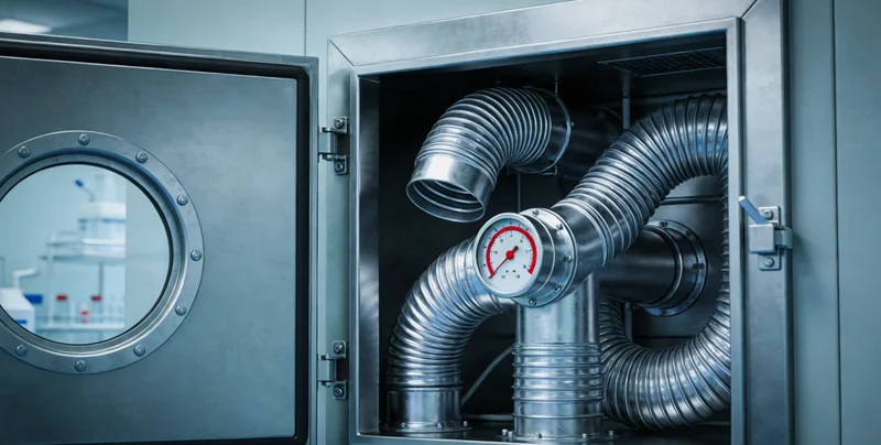 左侧为林业工作者在森林中工作的