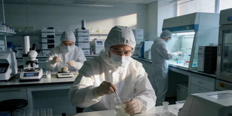 基因检测技术工作原理示意图