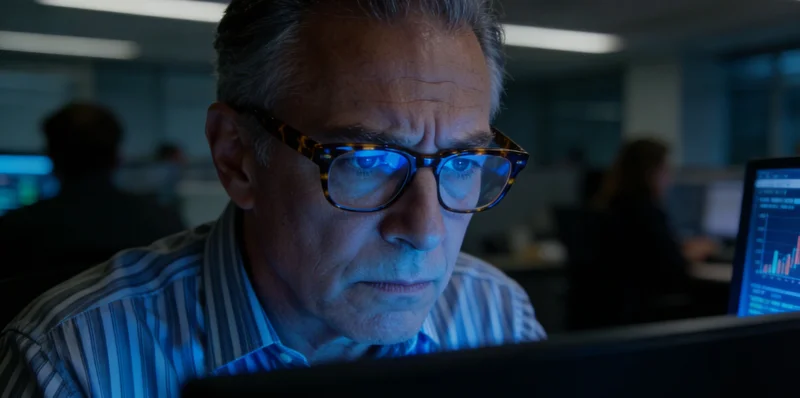 在整洁的服务场所,专业顾问正向