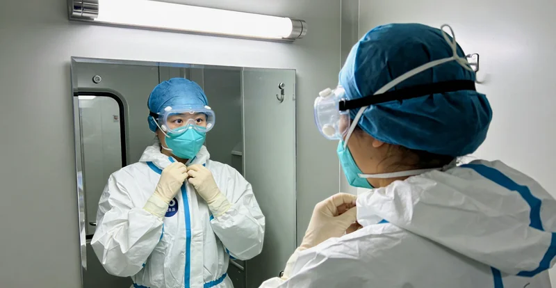 遗传咨询师为咨询者解读报告的示