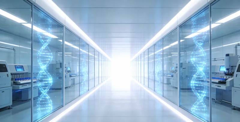 医生正在向咨询者讲解基因检测报