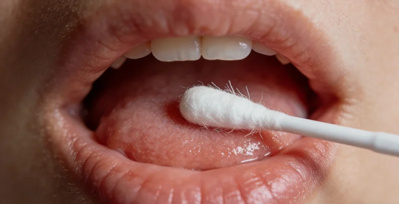 一家人围坐，通过手机查看清晰的