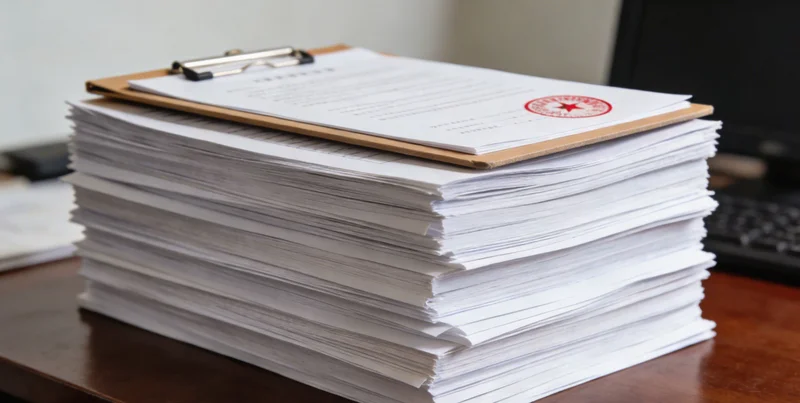 专业人员正在为受检者进行鼻咽拭