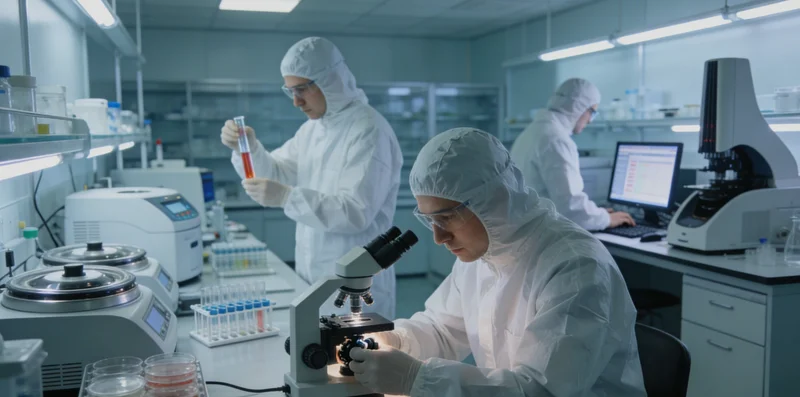 专业人士正在为市民解读基因检测报告