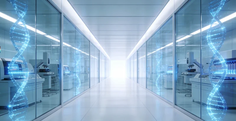 医生与咨询者沟通检测结果的场景