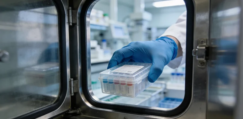 遗传咨询师正在为市民一对一解读基因检测报告