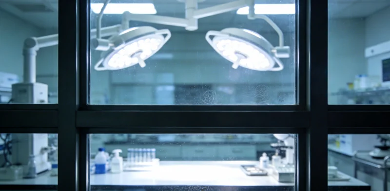 实验室技术人员正在进行基因检测