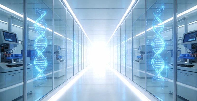 医护人员为孩子进行检测采样