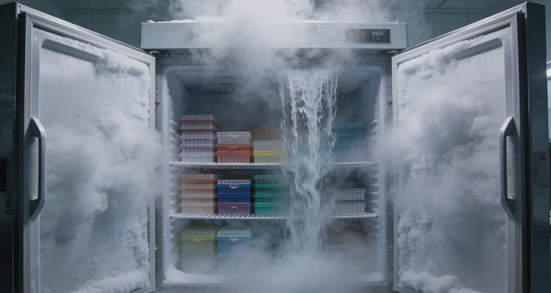 专业人员在向咨询者清晰解读基因