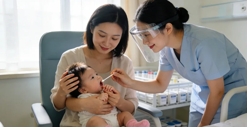 手握麦穗的农民背影，寓意健康与