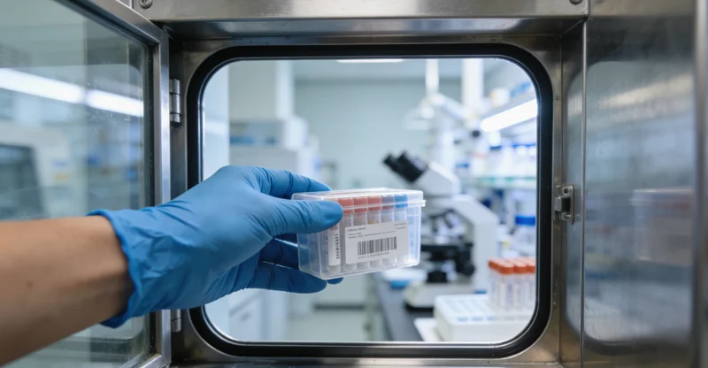 专业人士在分析基因检测报告