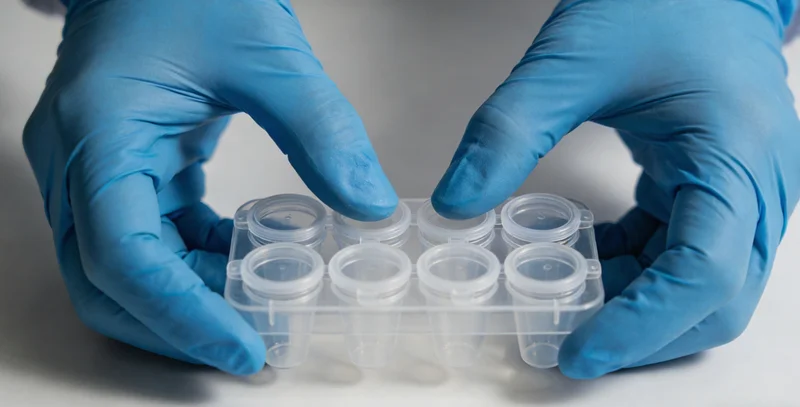 专业基因检测流程示意图