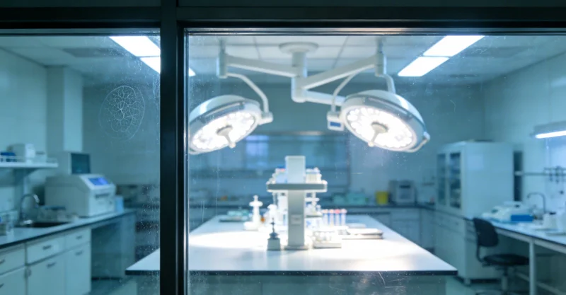 专业人员操作基因测序仪