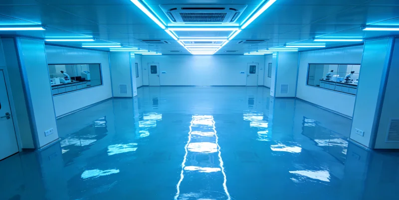 专业人员在进行病毒基因检测实验