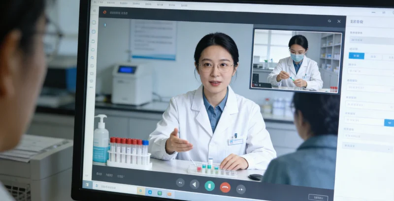 昭通市民在医院咨询淋巴瘤检测