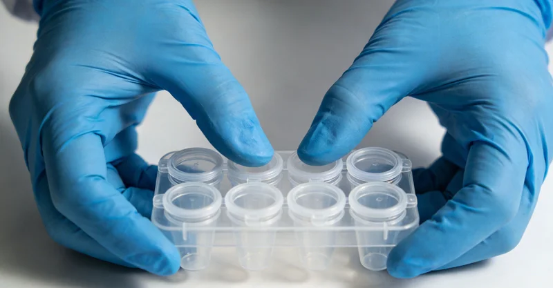 肺癌基因检测从采样到报告的完整流程示意图