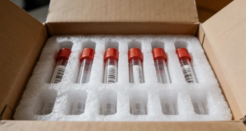 展示从采样到获取报告的清晰步骤