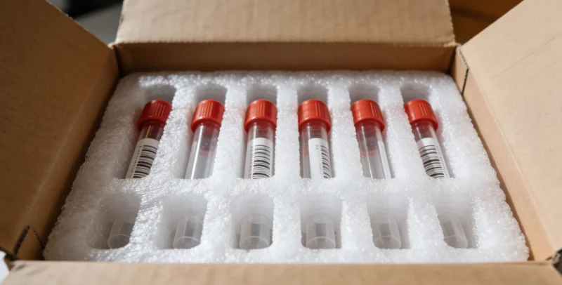 一把锁锁住写有DNA字样的文件