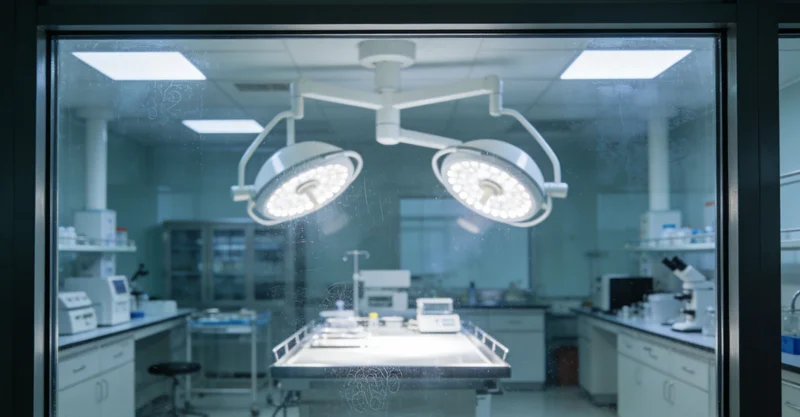 专业实验室内，技术人员操作高通