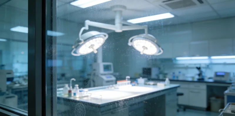 高科技基因测序仪器特写