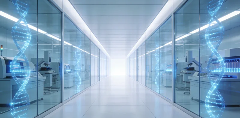 医生正在向咨询者详细解读基因检