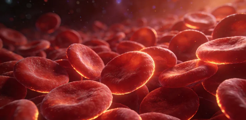 手指指向一份清晰的HPV基因检