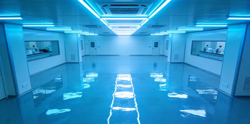 先进的医学实验室正在进行样本分