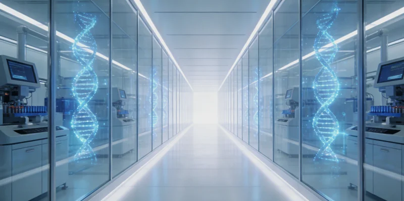 医护人员正在轻柔地为儿童进行咽