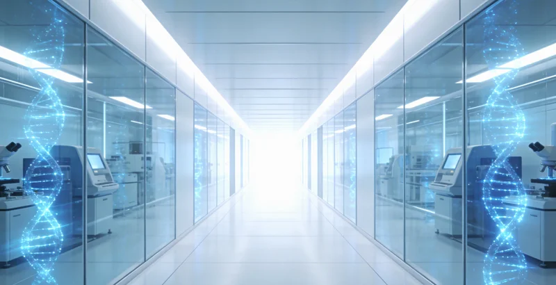 医生与患者家属正在沟通基因检测