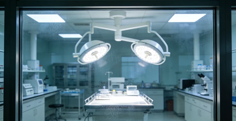 一位专业人士正在向市民解读基因检测报告，场景温馨易懂