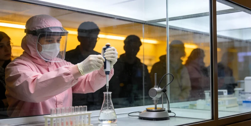 本地化检测实验室内,专业技术人