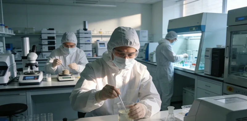 专业人士正在解读基因检测报告