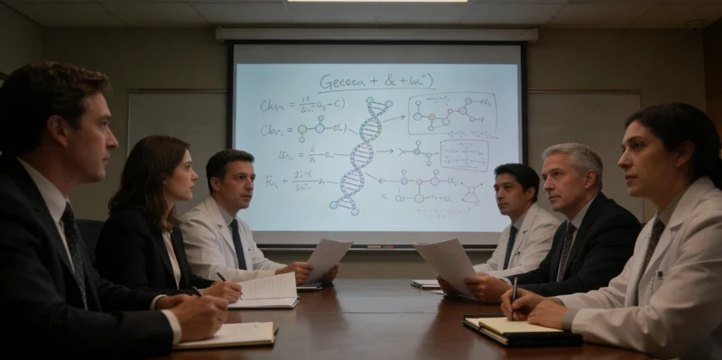 医生正在与患者沟通肺部健康问题