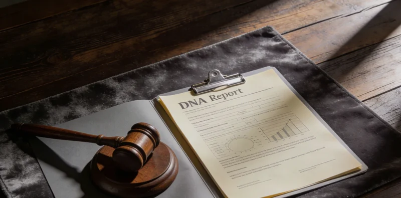 医护人员正在向咨询者解释检测报