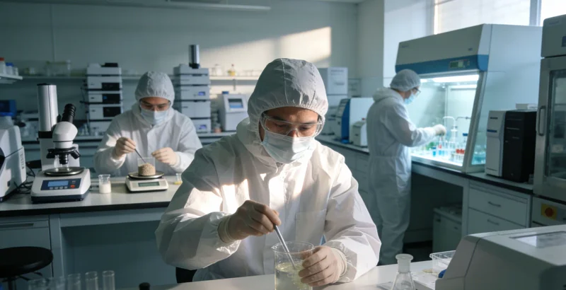 专业人员在昌吉本地服务中心为居民解读基因检测报告