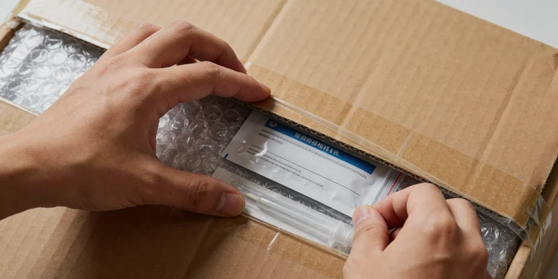 牧区劳动者在牛羊圈中工作的场景